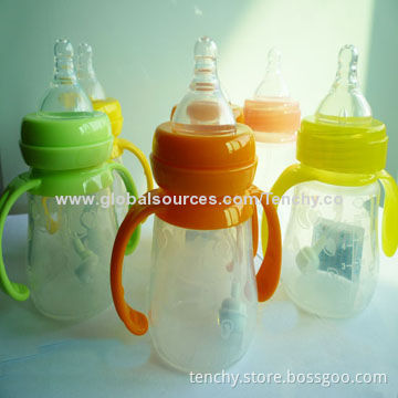 Silicone baby bottles, 100% FDA silicone baby nurser